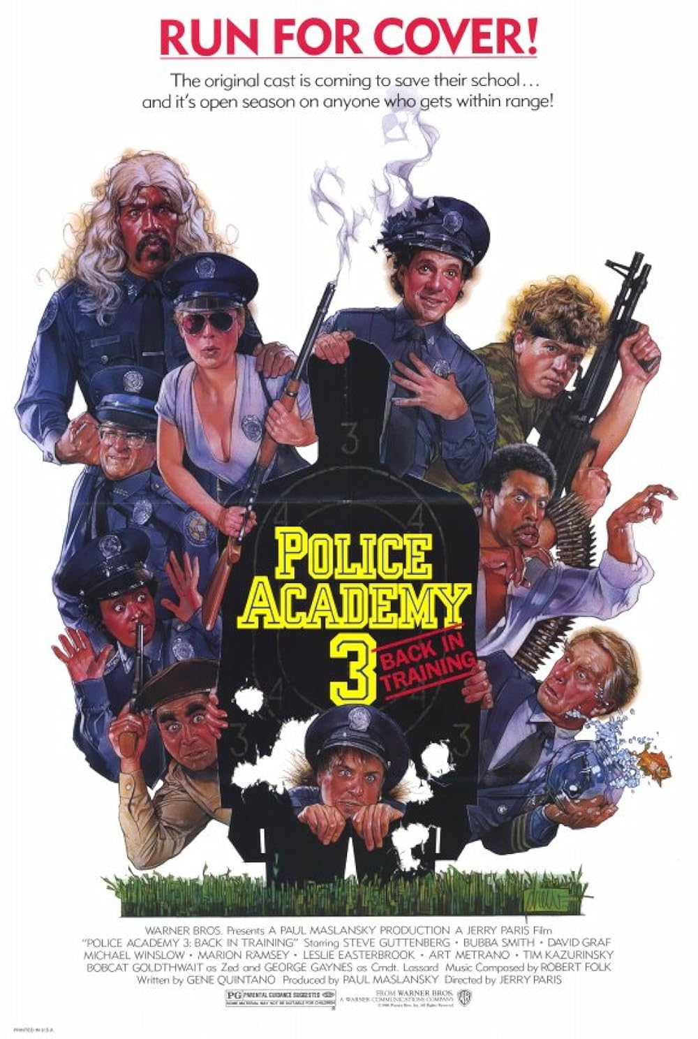 Police Academy 3 - Back in Training Cover